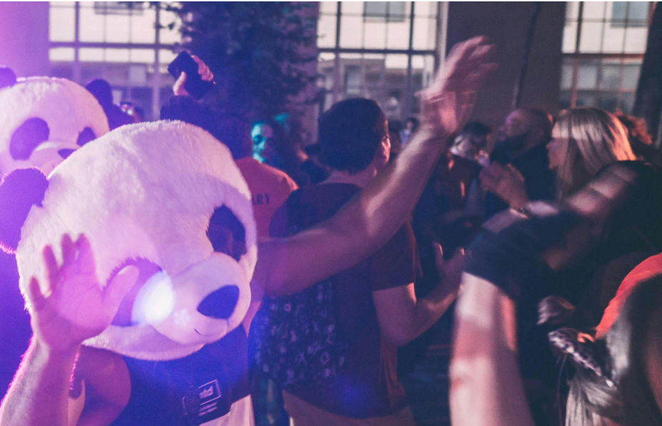 Boom portable speaker.